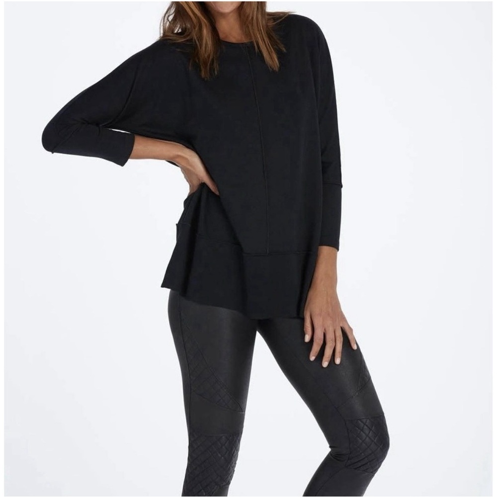 Spanx Dolman Sweatshirt black